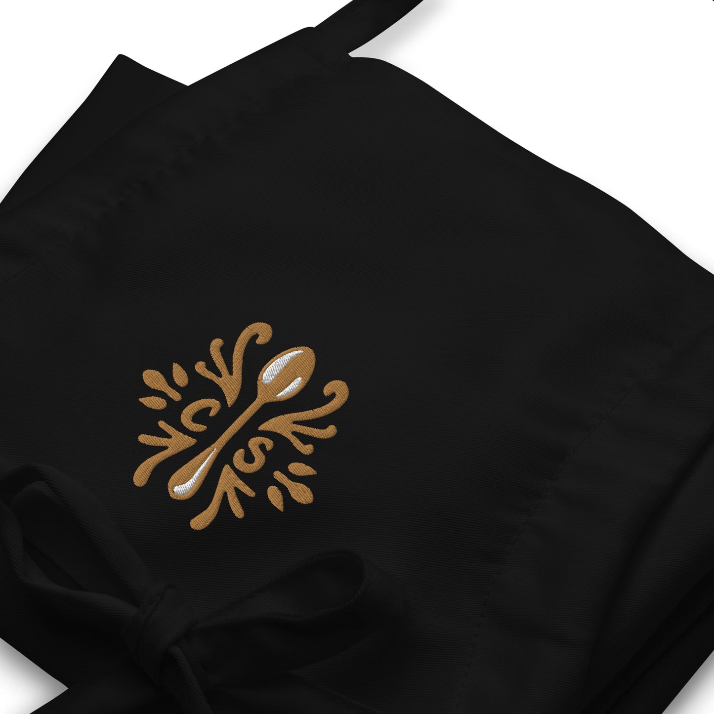 Copper Spoon Embroidered Apron