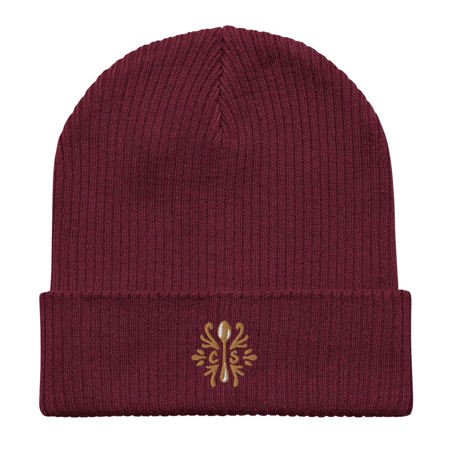 Copper Spoon ribbed beanie