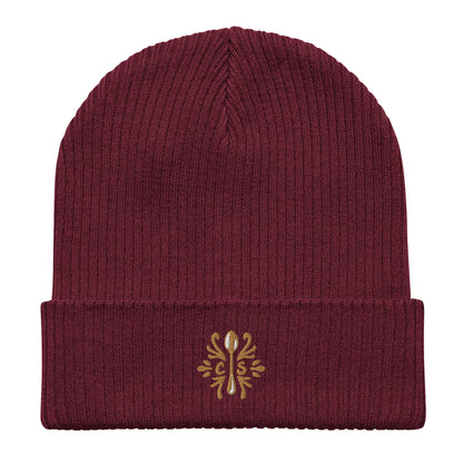 Copper Spoon ribbed beanie