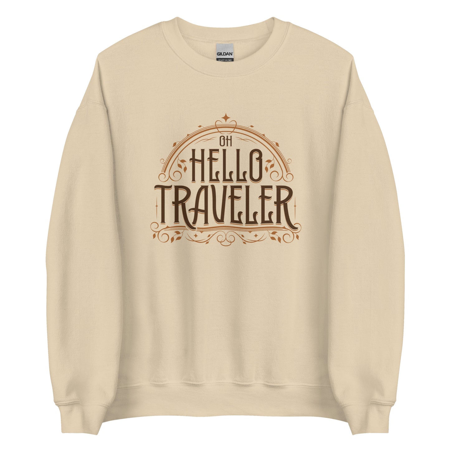 Hello Traveler Unisex Sweatshirt