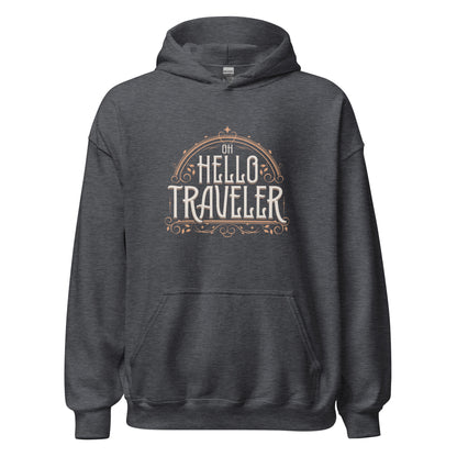 Hello Traveler Unisex Hoodie