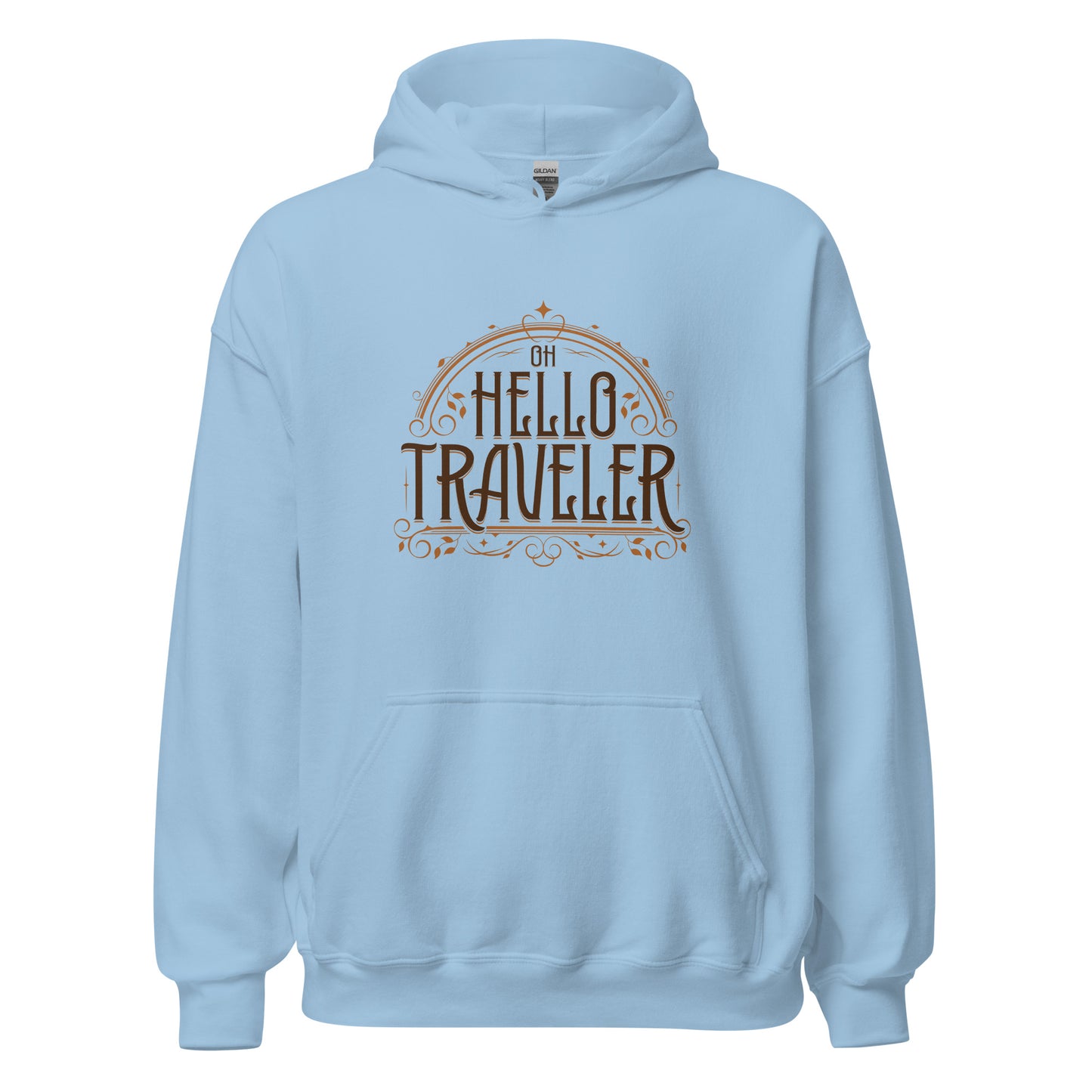 Hello Traveler Unisex Hoodie