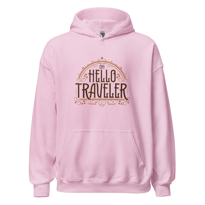 Hello Traveler Unisex Hoodie