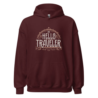 Hello Traveler Unisex Hoodie