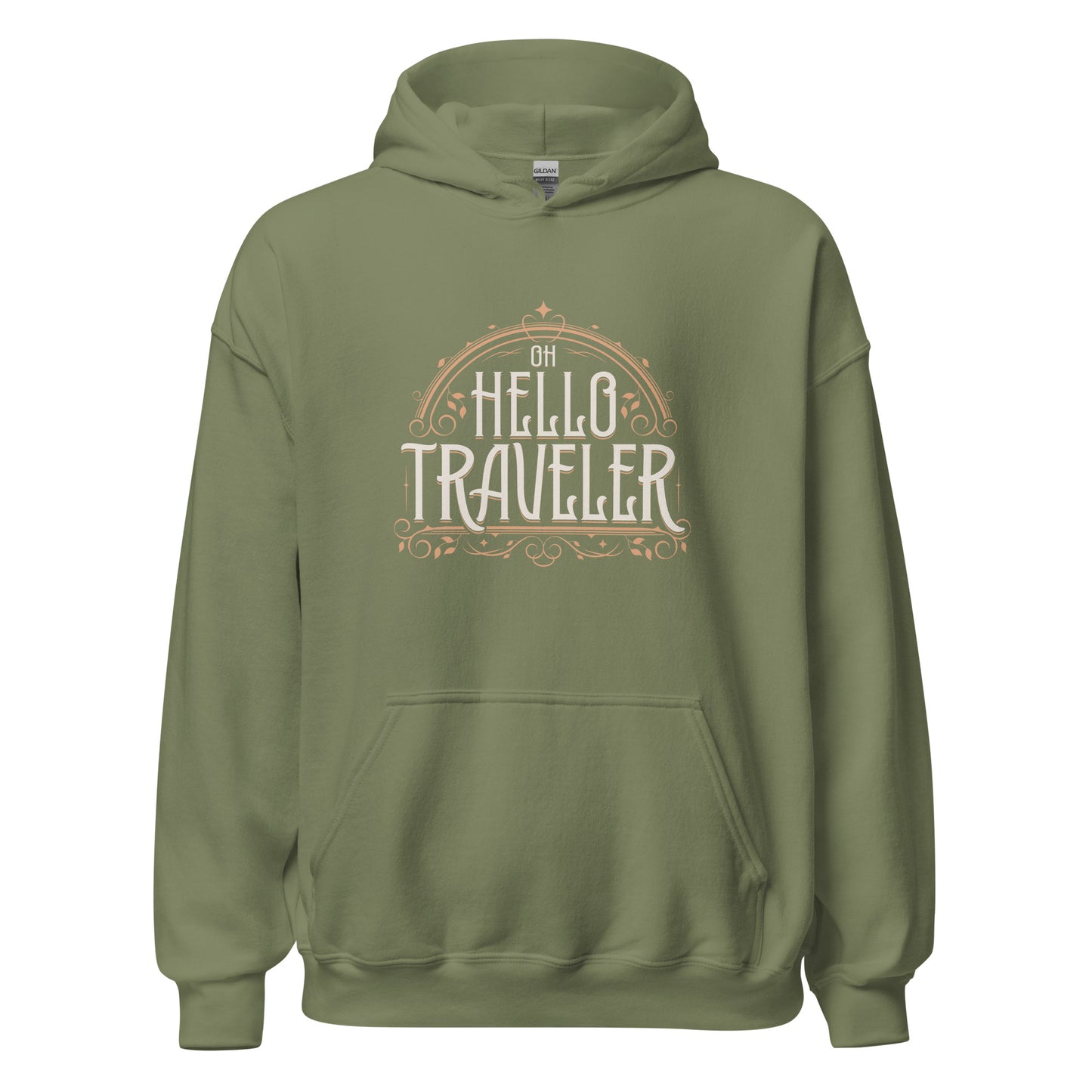 Hello Traveler Unisex Hoodie