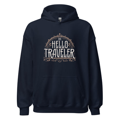 Hello Traveler Unisex Hoodie