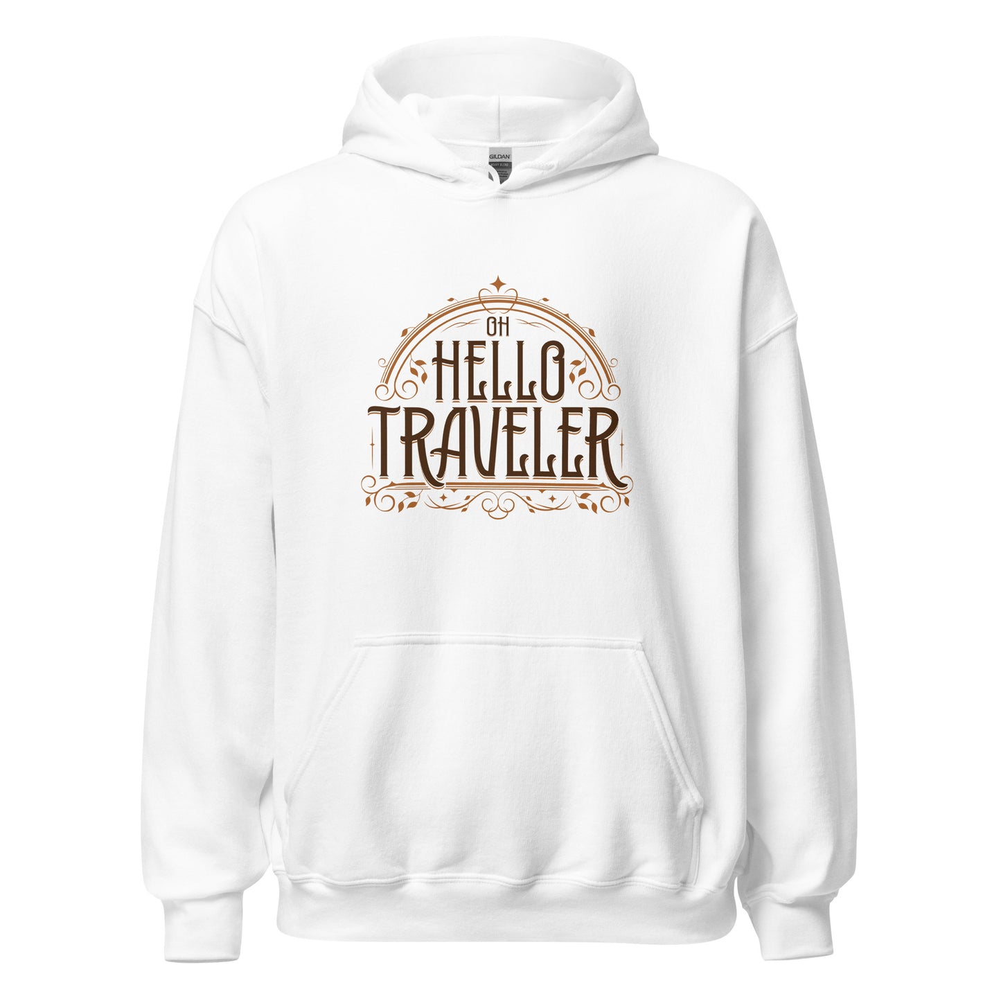 Hello Traveler Unisex Hoodie