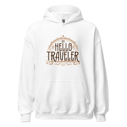 Hello Traveler Unisex Hoodie