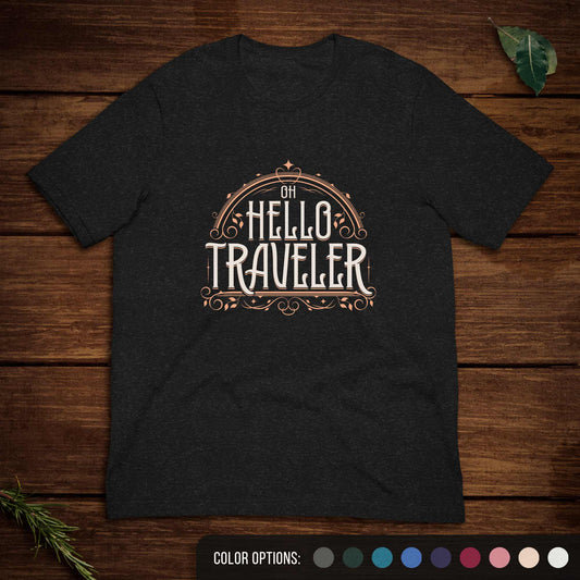 Hello Traveler Unisex T-shirt